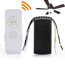 Qiachip Ceiling Fan Remote Control Kit Wi Fi Smart Universal Ceiling Fan With Amazon Alexa Rev In 2020 Ceiling Fan With Remote Ceiling Fan Remote Controls Amazon Alexa