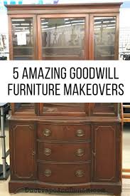 5 Amazing But Easy Goodwill Furniture Makeovers In 2020 Goodwill Furniture Furniture Makeover Old Furniture