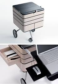 Ci Desk Mobile Workstation Workstations Design Foldable Furniture Space Saving Furniture