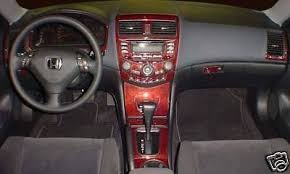 Honda Accord Lx Ex Ex L Interior Wood Dash Trim Kit Set 2003 2004 2005 2006 2007 Honda Accord Lx Honda Accord Trim Kit