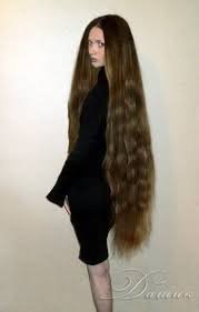 Long Hair Down To Her Thighs Almost To Her Knees Long Hair Styles