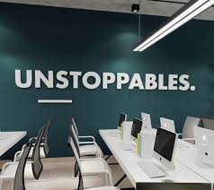 Motivational Spaces Words Inspiration Office Alfatech Alfatech Inspiration Words Quotes Wall Office Wall Design Office Interiors Office Wall Art