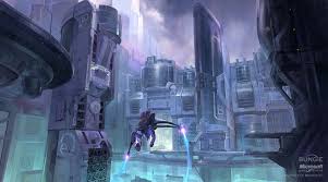 Halo 3 Odst Environment Concept Art Alien Concept Art Concept Art