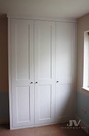 Classic Fitted Wardrobe With Shaker Doors From Floor To Ceiling Made In Kilburn We Wardrobe Door Designs Floor To Ceiling Wardrobes Bedroom Built In Wardrobe