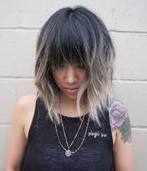 1001 Idees Carre Plongeant Degrade On Arrondi Les Angles Carre Plongeant Frange Coupe De Cheveux Coiffure Carre Plongeant