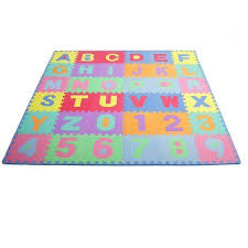 Prosource Puzzle Alphabet And Numbers Foam Playmat For Kids 36 Tiles With Edges Walmart Com In 2020 Puzzles For Kids Baby Floor Mat Play Mat