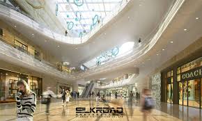 Silkroad Rendering For Shopping Mall Interior Shopping Mall Interior Mall Design Interior Design Programs