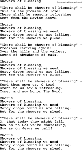 Baptist Hymnal Hymn Showers Of Blessing Lyrics With Pdf Showers Of Blessing Showers Of Blessing Lyrics Hymnal