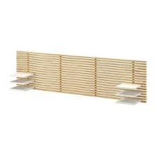 Mandal Tete De Lit Bouleau Blanc Ikea Mandal Headboard Adjustable Shelving Ikea