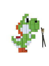 8 Bit Wood Pixel Art Yoshi Nintendo Furniture By Archstar On Etsy Pixel Art Pixel Art Design Art Block