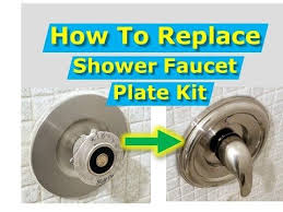 Diy How To Replace Shower Faucet Trim Plate And Handle Moen Youtube In 2020 Replace Shower Replace Tub Faucet Shower Faucet
