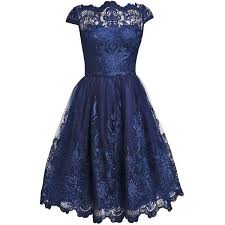 Cocktail Dress Party Dress Liked On Polyvore Featuring Dresses Blue Blue Cocktail Dresses And Blue Dres Cocktail Dress Party Lace Dress Blue Cocktail Dress