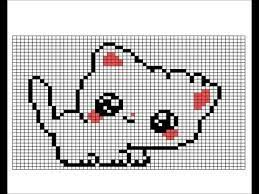 Petit Chat Blanc Chats Blancs Petit Chat Pixel Art