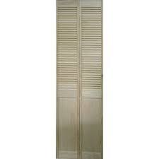 Porte 1 2 Persienne Bois 205 X 91 Cm Castorama Persienne Bois Porte Placard Persienne Persienne