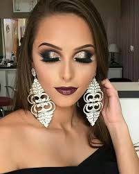 Makeup For Black Dress Black Dress Makeup Eye Makeup Evening Makeup