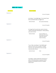 Hieu 201 Quiz 7 Complete Answers New 2020 Liberty University Version 2 Question 1 2 6 Out Of 2 6 Points Acco In 2020 Liberty University Good Grades History Exam