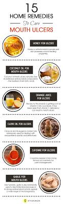 Home Remedies For Mouth Ulcer 15 Natural Remedies To Try At Home Ulcer Remedies Mouth Mouth Sores Remedies