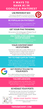 How To Rank 1 For Both Pinterest And Google Twins Mommy Search Engine Optimization Seo Tips Learn Seo