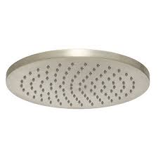 Speakman Neo 2 5 Gpm Round Rain Shower Head Brushed Nickel Gray Shower Heads Rain Shower Brushed Nickel