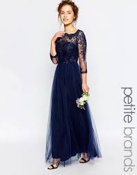 Chi Chi London Petite Bardot Lace Maxi Dress Petite Formal Dresses Lace Maxi Dress Petite Dresses