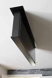 Television That Fully Retracts Into The Ceiling Ceiling Tv Hide Tv Over Fireplace Tv In Bathroom