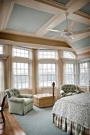 Coffered Ceiling Continue Wall Color To Ceiling White Beams On Top Heighten Or Shrink Aver Master Bedroom Ceiling Ideas Master Bedroom Interior Design Home