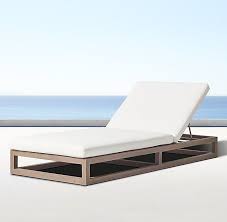 Aviara Teak Chaise Pool Furniture Modern Pools Teak