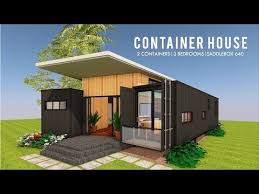 Modern Container House Design Floor Plans Saddlebox 640 Youtube Container House Design Container House Container House Plans