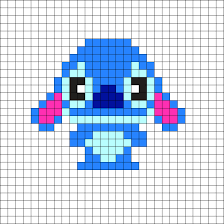 Stitch By Breanda 98 On Kandi Patterns Perler Bead Disney Perler Beads Hama Beads Patterns