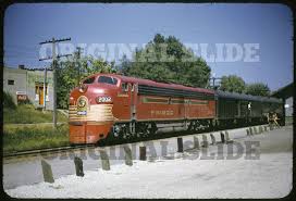 Orig 1950 Slide Slsf Frisco E7 St Louis San Francisco Festus Mo Missouri Depot St Louis Frisco Francisco