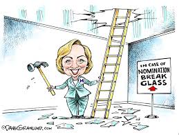 Granlund Cartoon Hillary Glass Ceiling Internat