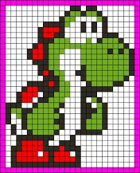 Alpha Friendship Bracelet Pattern 20342 Perler Bead Mario Perler Bead Art Pixel Crochet