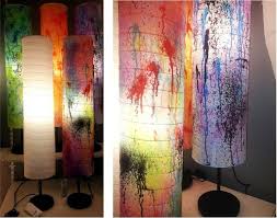 Ikea Paper Floor Lamp Ikea Diy Diy Lamp Shade