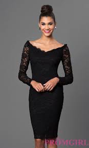 Black Lace Off Shoulder Dress Cocktail Dress Classy Cocktail Dress Classy Evening Classy Dress