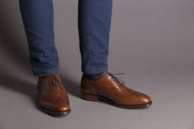 Handmade Men Wingtip Brogue Formal Shoes Men Brown Dress Shoes New Men Shoes Ebay Mens Brown Dress Shoes Trending Shoes Tennis Shoes Outfit