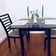 Chace Drop Leaf Dining Table Dark Ash Raymour Flanigan Dining Table Table Drop Leaf Table