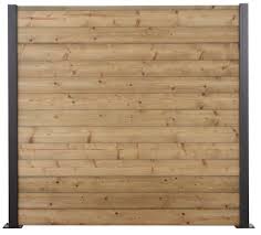 Lame De Cloture Bois Blooma Brico Depot Cloture Bois Lame De Bois Cloture Brise Vue