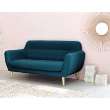 Pin By Maisons Du Monde On Architecture Vintage Sofa Pink Sofa Living Retro Sofa
