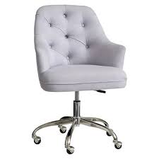 Twill Tufted Swivel Desk Chair Tufted Desk Chair Comfortable Desk Cool Desk Chairs