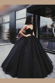 Wedding Dress Ball Gown Prom Dress For Cheap Prom Dress Plus Size Wedding Dress Black Weddingdressballgown Pr Simple Prom Dress Ball Gowns Black Ball Gown