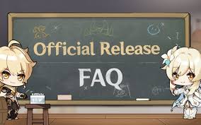 Genshin Impact Official Release Faq