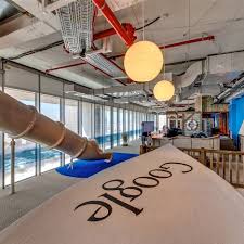 The Google Effect How To Not Design Your Office Like A Playground And Why It S Destructive To The Office Design Colorful Office Design Office Interior Design