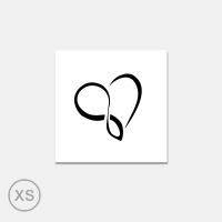 Pochoir Coeur Infini Tatouages Temporaires Moeder Dochters Teksten