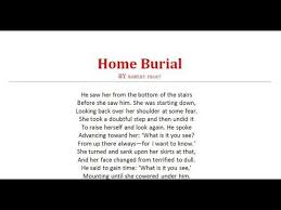 Home Burial By Robert Frost Part 2 Poetry Poem Literature Kobita Robert Frost Poems Poems Literature