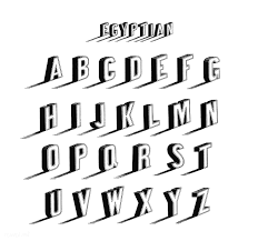 Download Premium Illustration Of Egyptian Style Calligraphy Fonts From Lettering Styles Alphabet Lettering Alphabet Fonts Calligraphy Fonts