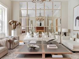 The Haute Interiors On Instagram What A Happy Space Looks Like Img Nyc Feature Wall Living Room Mirror Decor Living Room Mirror Wall Living Room
