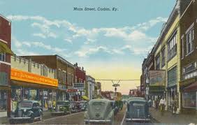Main Street Corbin Ky Ronald Morgan Postcard Collection Road Trip Usa Williamsburg Kentucky Historical Place
