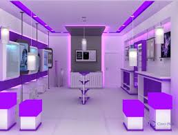 Interior Design Mobile Shop Amman Jordan Caza Blue Interior Designer Mobile Shop Design Shop Design