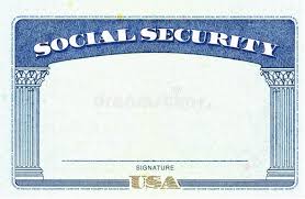 Social Security Card Blank Stock Image Image Of Emigration 159868247 In 2020 Social Security Card Id Card Template Card Template
