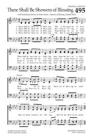 There Shall Be Showers Of Blessing Hymns Lyrics Christian Song Lyrics Gospel Song Lyrics
